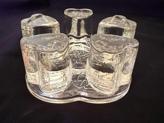 Vintage Theelichthouder, Antiek en Kunst, Antiek | Glas en Kristal, Ophalen of Verzenden