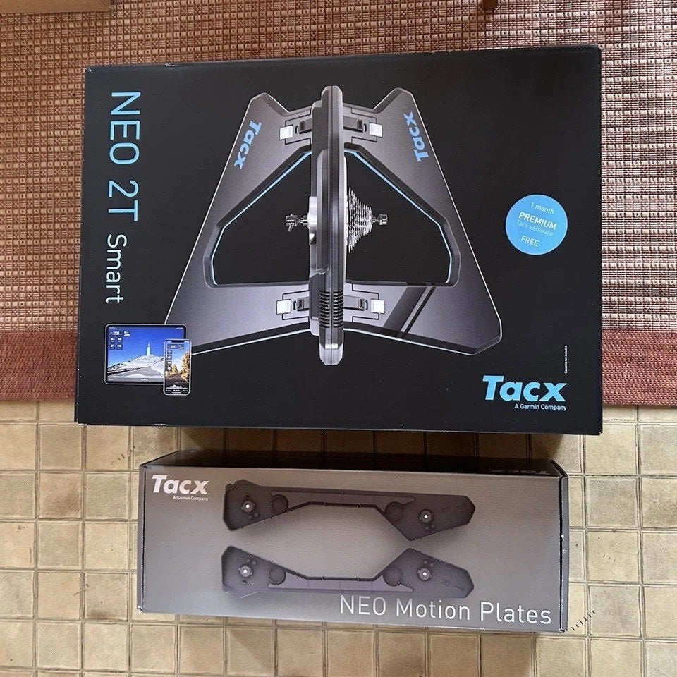 Tacx Neo 2T Smart Trainer Set, Sport en Fitness, Wielrennen, Ophalen of Verzenden, Zo goed als nieuw, Overige typen