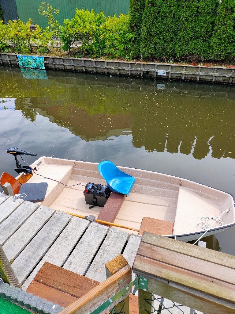 Rana 10 Tour/ Visbootje, Ophalen, Gebruikt, Elektrisch, Buitenboordmotor