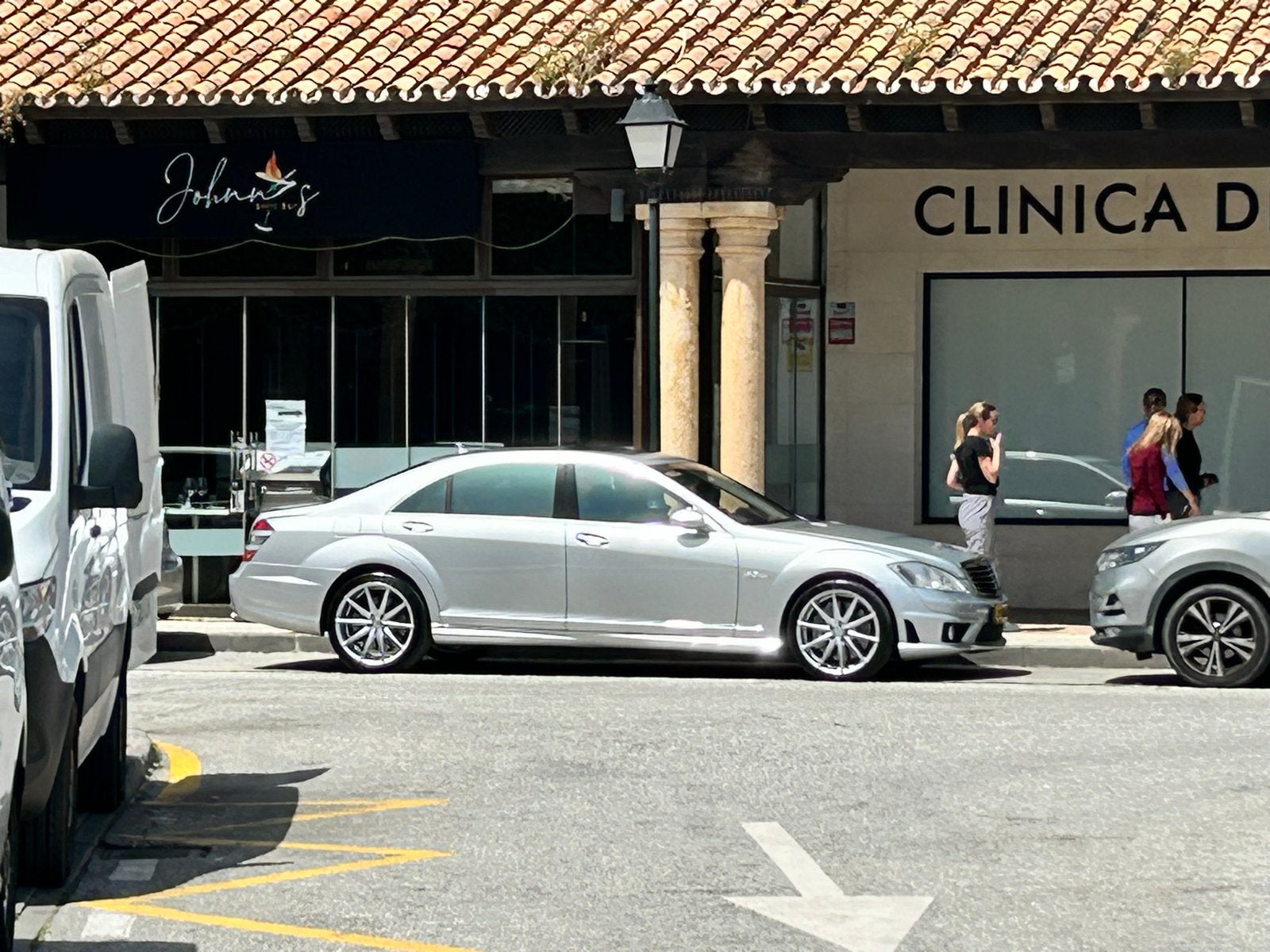 Mercedes-Benz s63 amg 2009 Grijs, Auto's, 4 stoelen, 129 €/maand, Sedan, 2015 kg