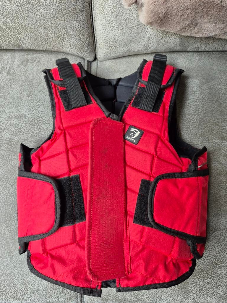 Bodyprotector HORKA kind maat S voor paardrijden, Ophalen, Gebruikt, Kinderen, Overige soorten