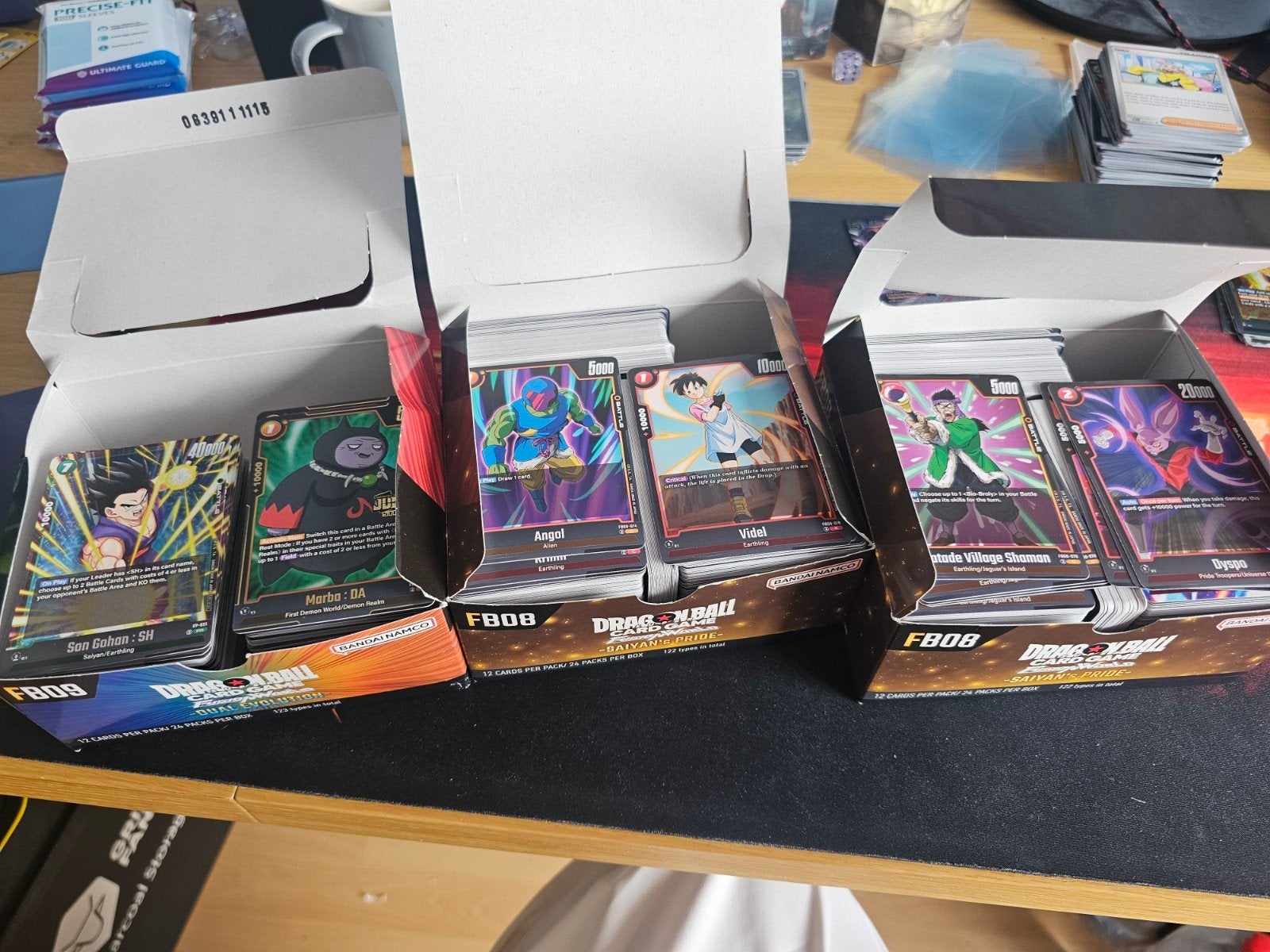 Dragonball super 3 dozen vol bix links alleen foils, Ophalen of Verzenden