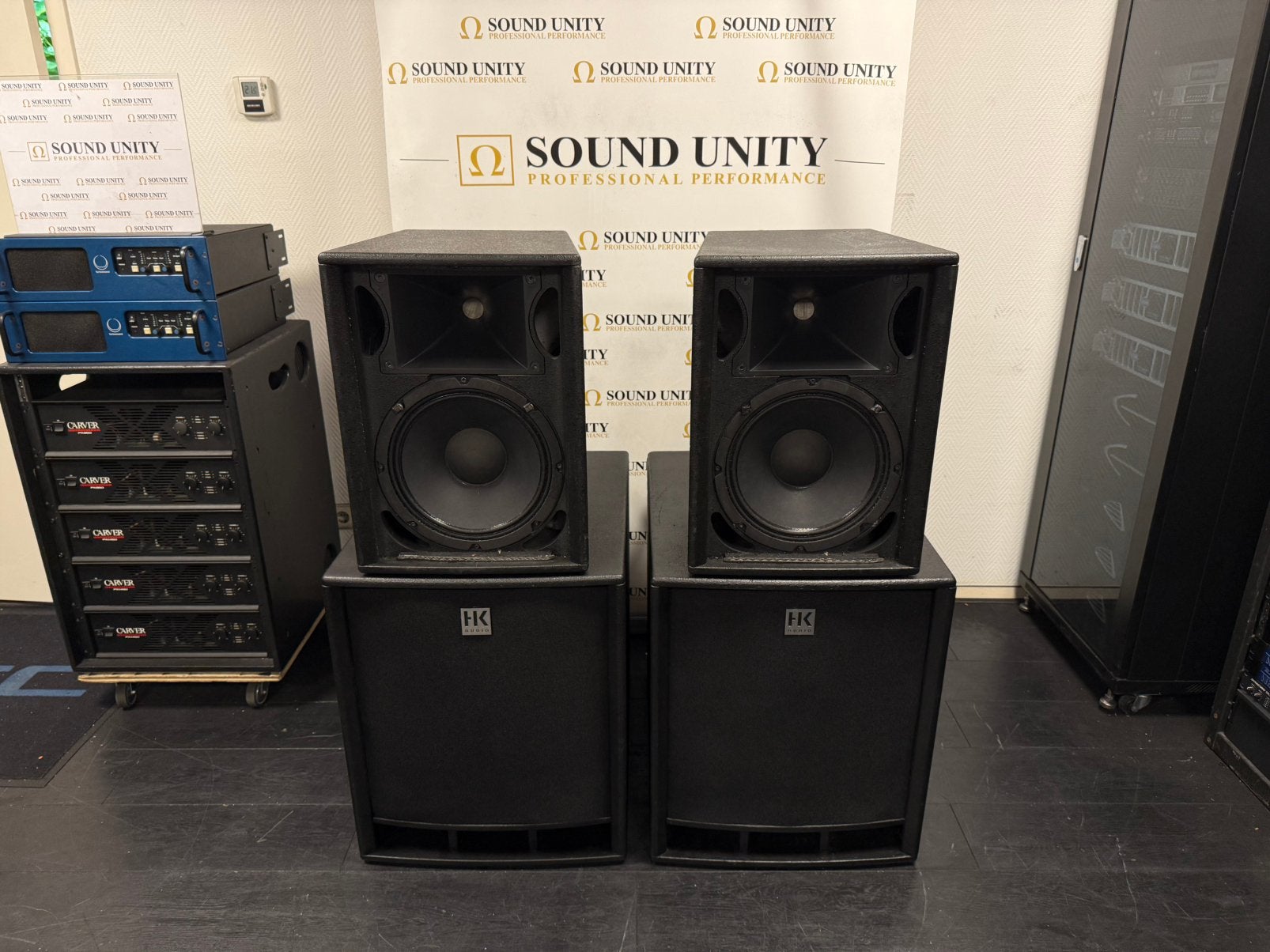 HK AUDIO - ALPHA SYSTEM (actief), Ophalen, Zo goed als nieuw, Subwoofer, Overige merken