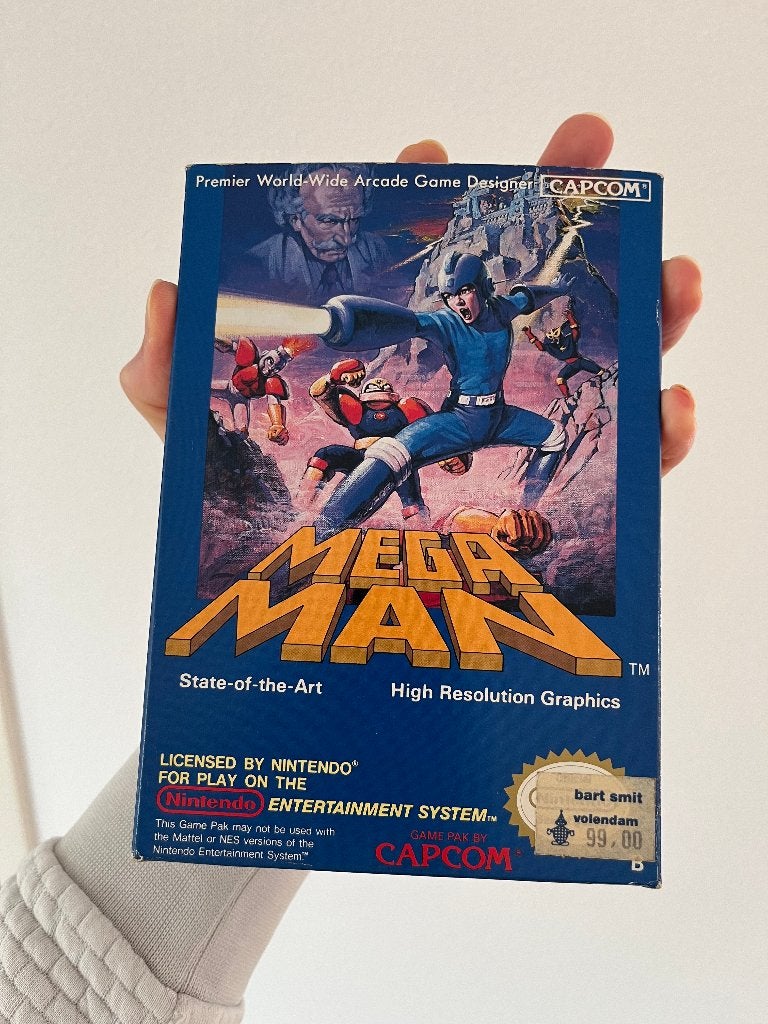 Nintendo NES game Mega Man in perfect shape with perfect box, Avontuur en Actie, 1 speler, Eén computer, Ophalen of Verzenden