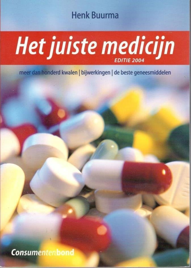 Henk Buurma - het juiste medicijn / 2004., Boeken, Ophalen of Verzenden, Zo goed als nieuw