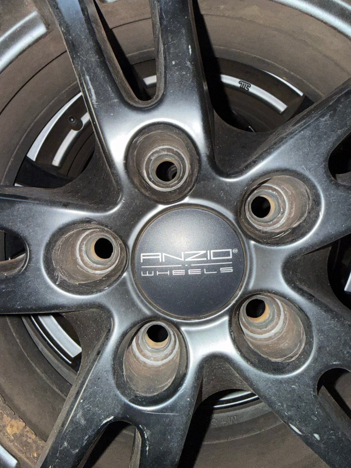 Anzio velgen met Toyo Snowprox winterbanden 205/60R16, Ophalen, Gebruikt, 16 inch, Banden en Velgen