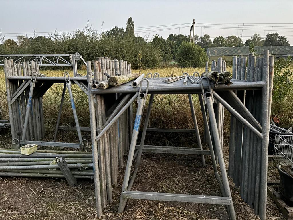 Steiger materiaal, Doe-het-zelf en Verbouw, Steigers, Ophalen, Zo goed als nieuw