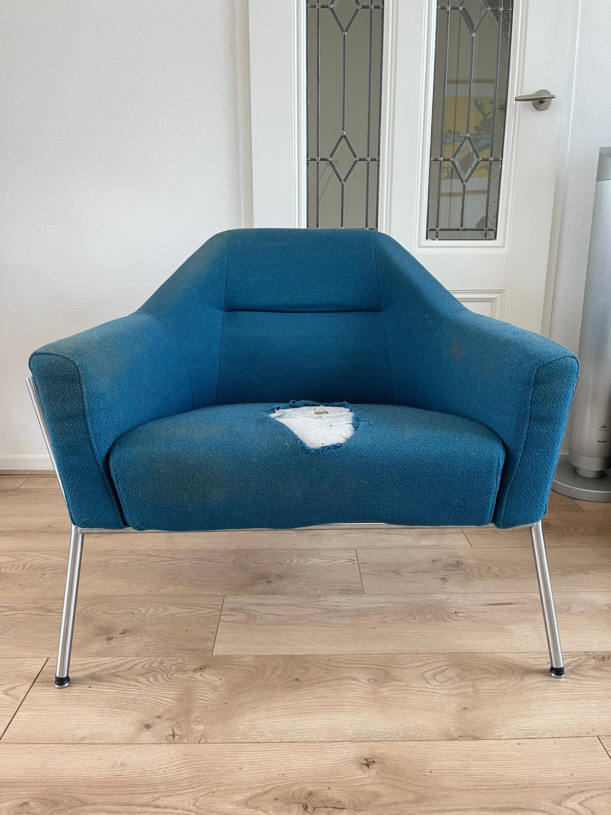 Harvink Fauteuil model Spirit om te herstofferen, Huis en Inrichting, Gebruikt, Design, 75 tot 100 cm, Ophalen of Verzenden