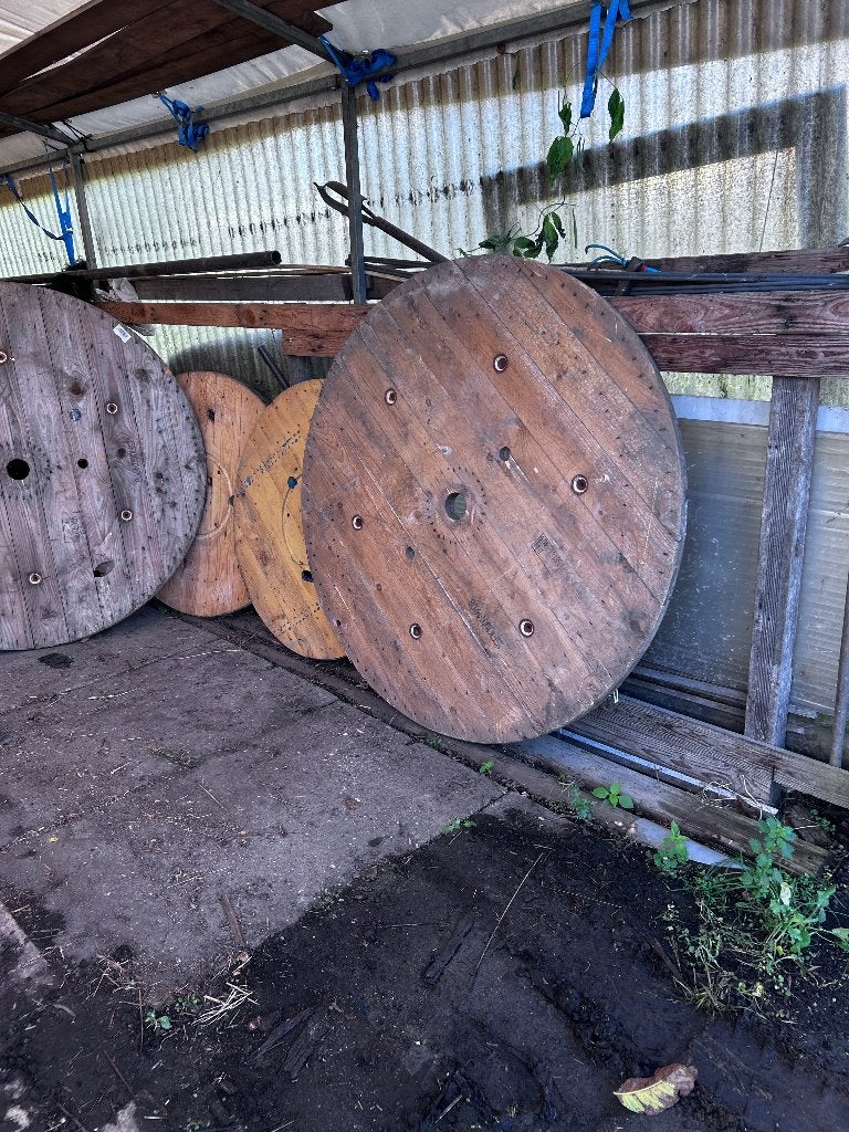schijven hout rond  tafel, Doe-het-zelf en Verbouw, Ophalen, Minder dan 25 mm, Eiken, Nieuw