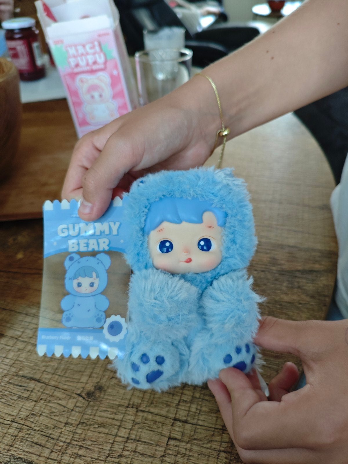Haci Pupu gummy bear, Ophalen, Overige typen