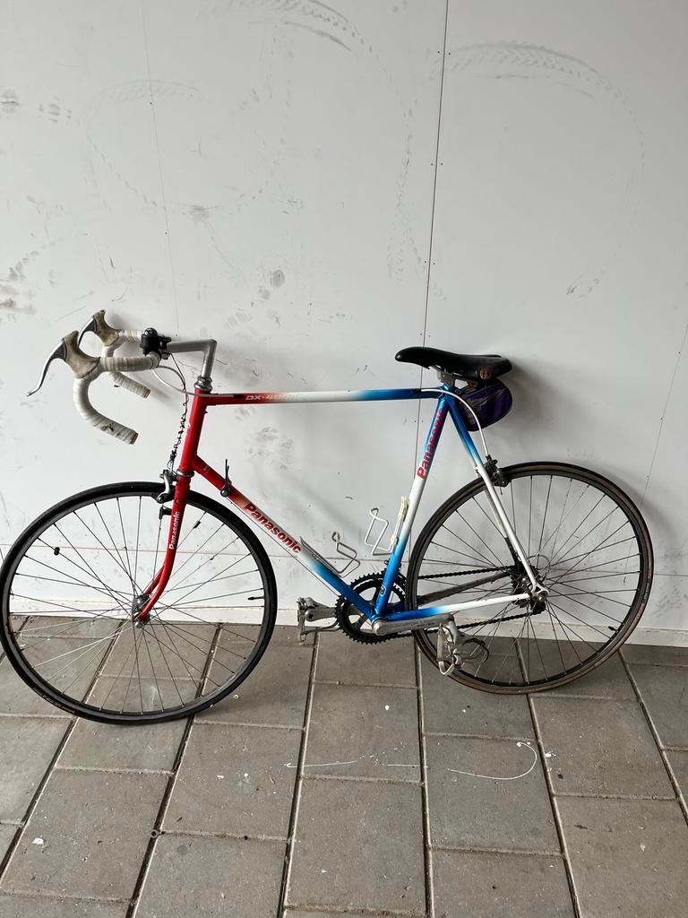 Vintage Panasonic DX-4000 racefiets - Rood/Blauw, Overige merken, 28 inch, Gebruikt, Ophalen of Verzenden