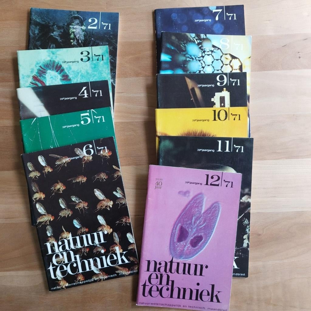 Natuur en Techniek 1971 - 1996  (159x), Boeken, Ophalen, Zo goed als nieuw, Wetenschap en Natuur