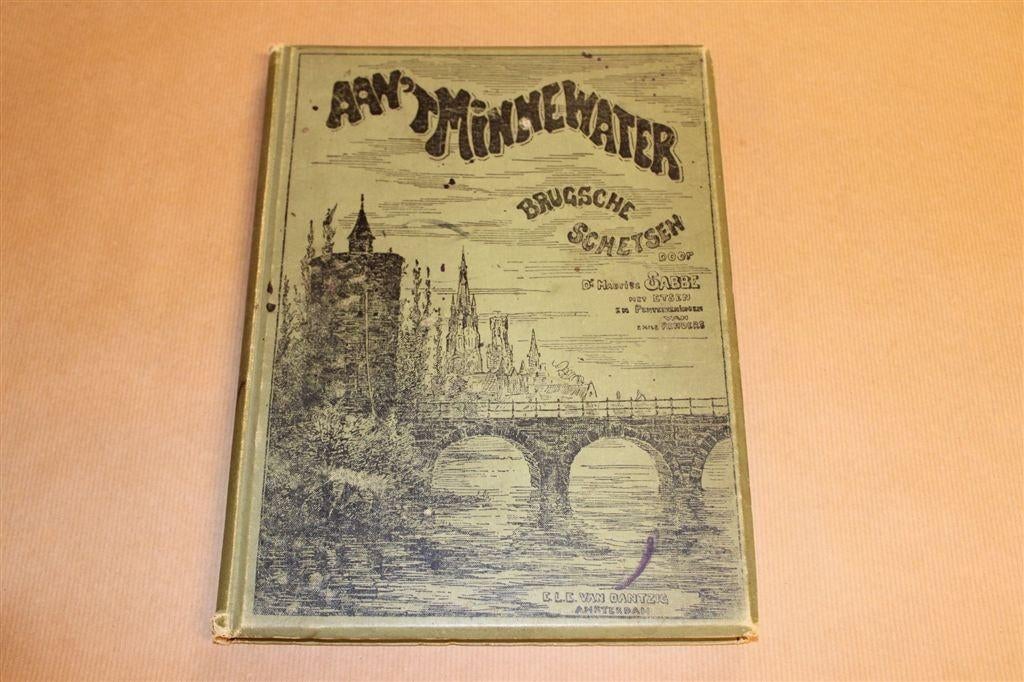 Aan het Minnewater [1898] — Schetsen Fin-de-Siècle Brugge, Ophalen of Verzenden