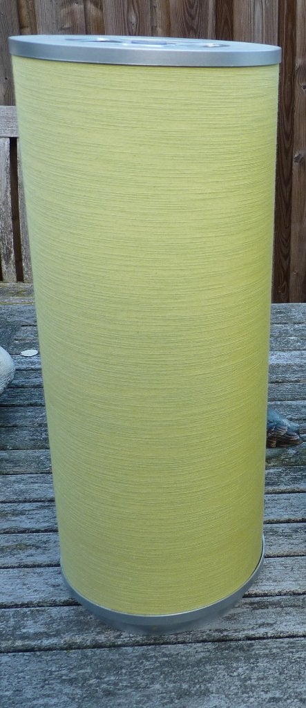 Lichtgroene tafel- of vloerlamp IKEA Vidja Type B1104, Ophalen of Verzenden, Zo goed als nieuw, Overige materialen, Minder dan 50 cm