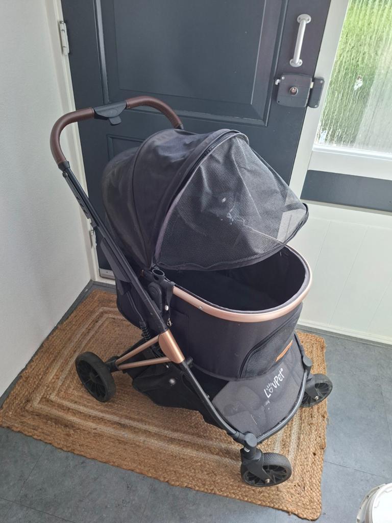 Hondenbuggy, Ophalen, Zo goed als nieuw