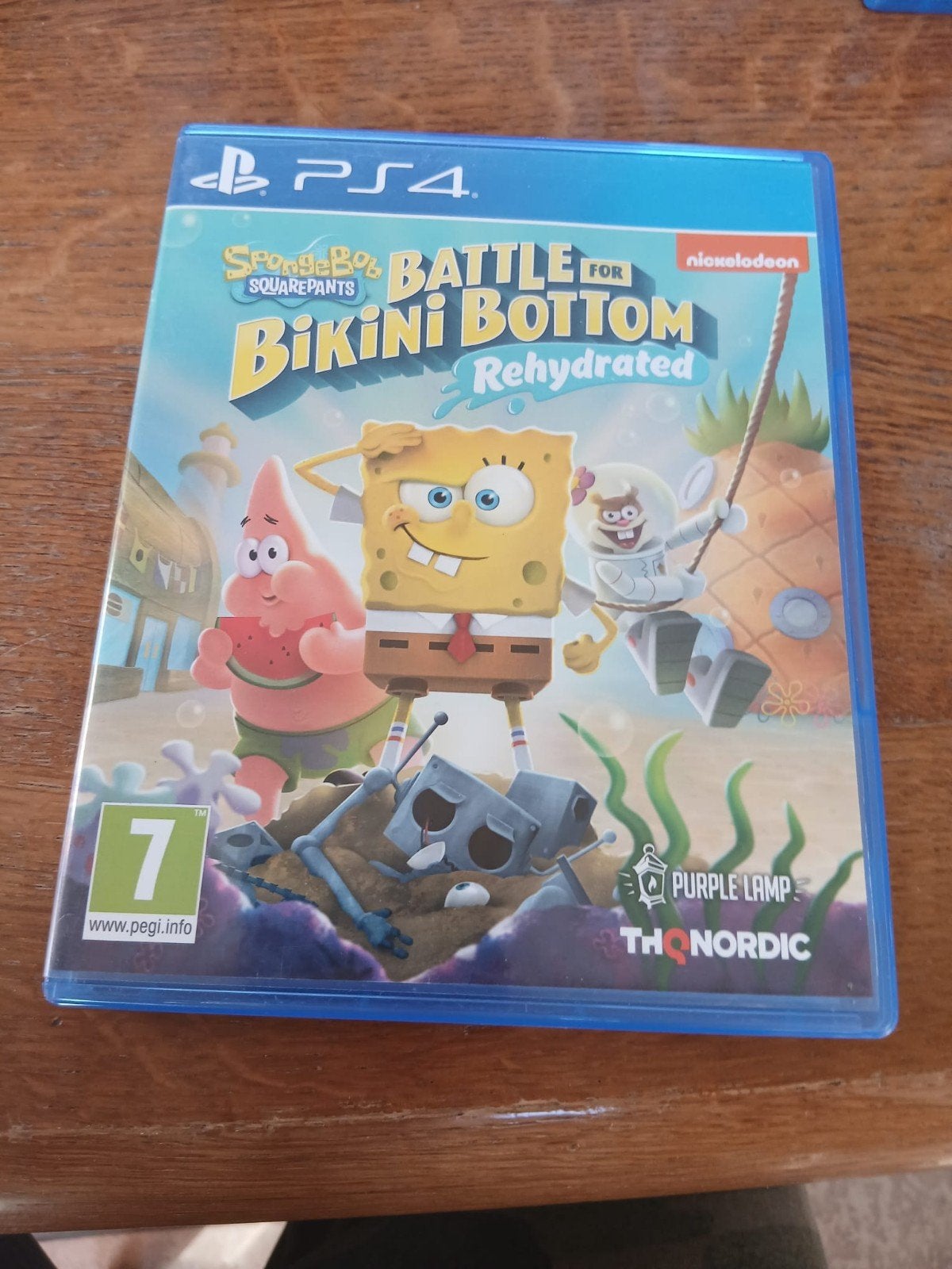 SpongeBob SquarePants: Battle for Bikini Bottom Rehydrated, 1 speler, Ophalen of Verzenden, Zo goed als nieuw, Platform