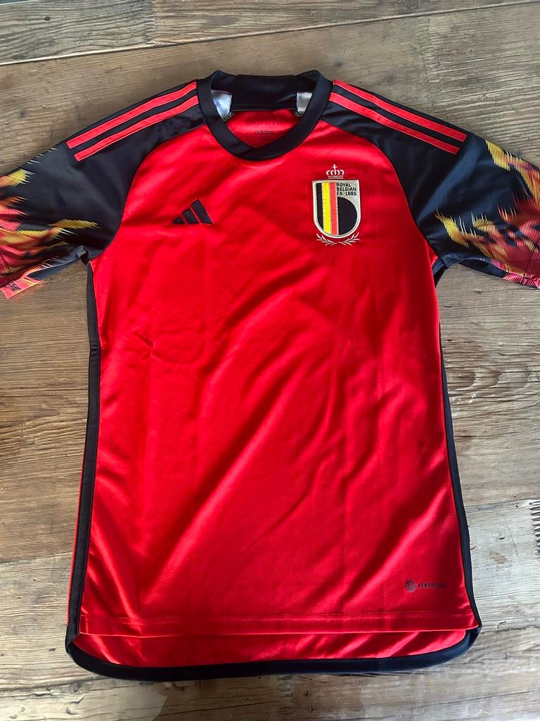 België thuisshirt maat S, Maat S, Ophalen of Verzenden, Zo goed als nieuw, Shirt