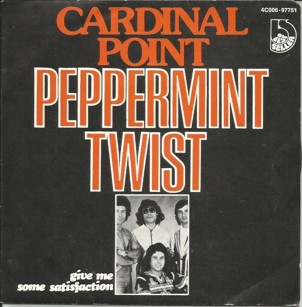 Cardinal Point - Peppermint Twist/ Give Me Some Satisfaction, Cd's en Dvd's, Gebruikt, 7 inch, Single, Ophalen of Verzenden