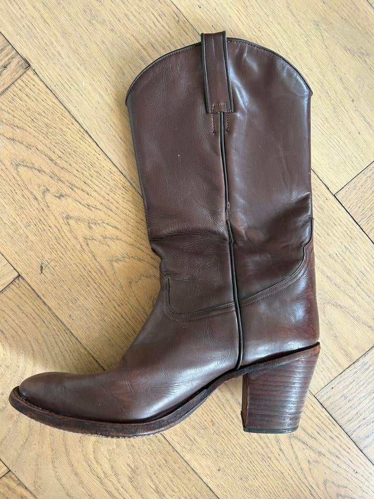 Tony Mora laatzen maat 39, Kleding | Dames, Schoenen, Hoge laarzen, Bruin, Ophalen of Verzenden, Zo goed als nieuw