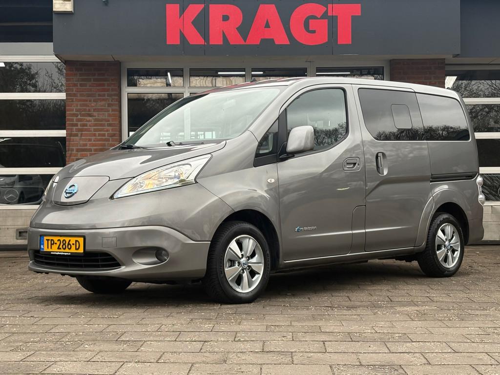 Nissan E-NV200 Evalia 40 kWh 2.Zero Edition *7 PERSOONS* 200, Stof, Gebruikt, Zwart, Origineel Nederlands
