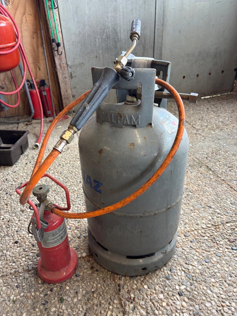 Gasbrander met gasfles - Ideaal voor diverse klussen, Ophalen of Verzenden, Info, Primagaz, Weet niet 5