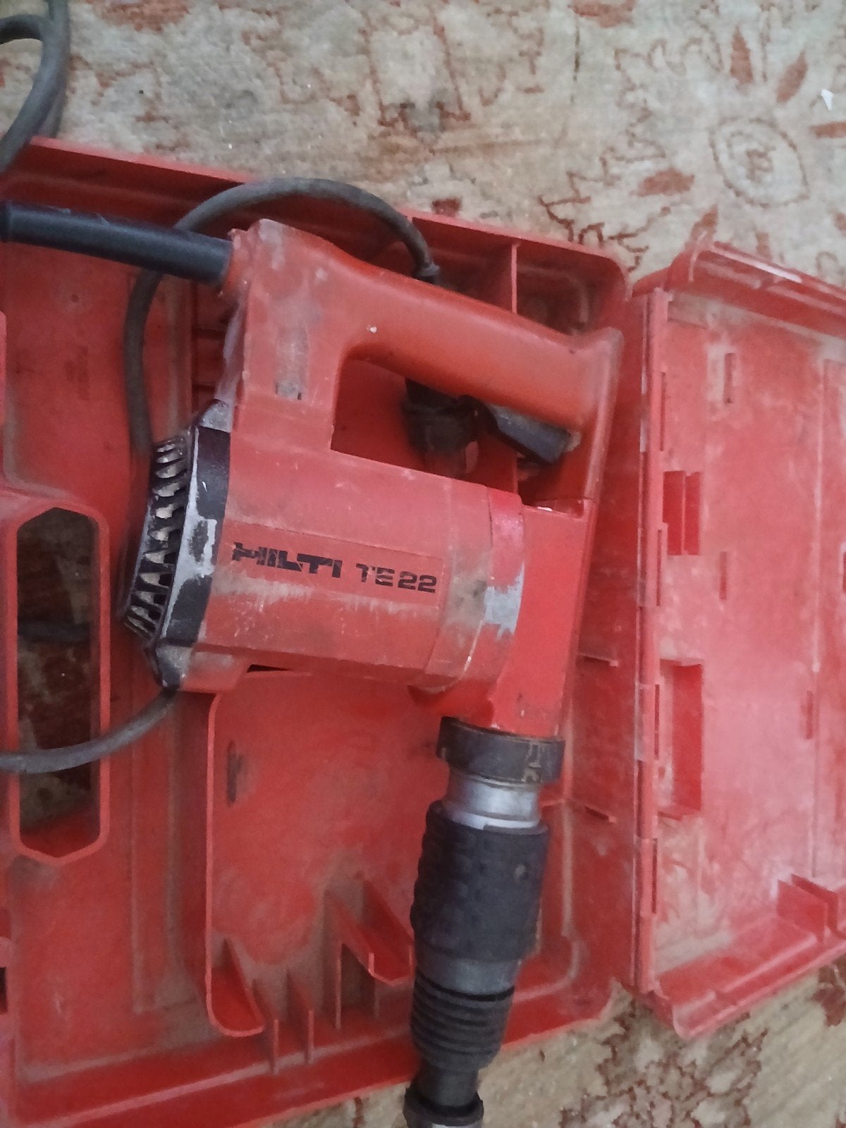 Hilti TE 22 Boorhamer - Krachtige en Betrouwbare Machine, Doe-het-zelf en Verbouw, Gereedschap | Boormachines, Boor- en/of Breekhamer