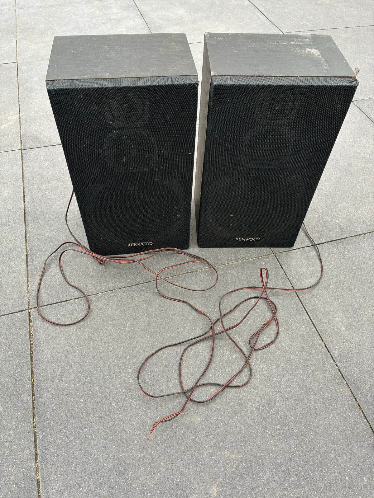 Kenwood Speakers - Gebruikt, Ophalen, Gebruikt, Minder dan 60 watt, Front, Rear of Stereo speakers