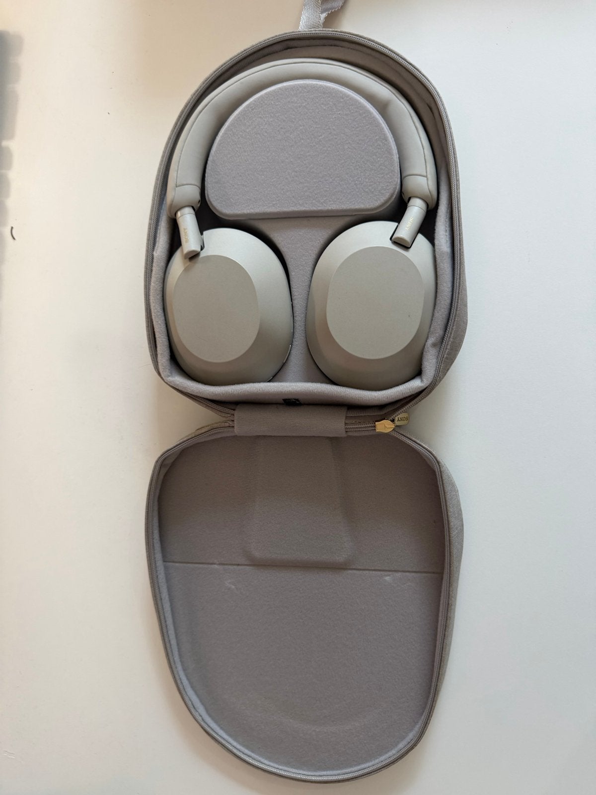 Sony WH-1000XM5 Noise Cancelling Koptelefoon - Grijs, Bluetooth, Ophalen of Verzenden, Zo goed als nieuw, Grijs