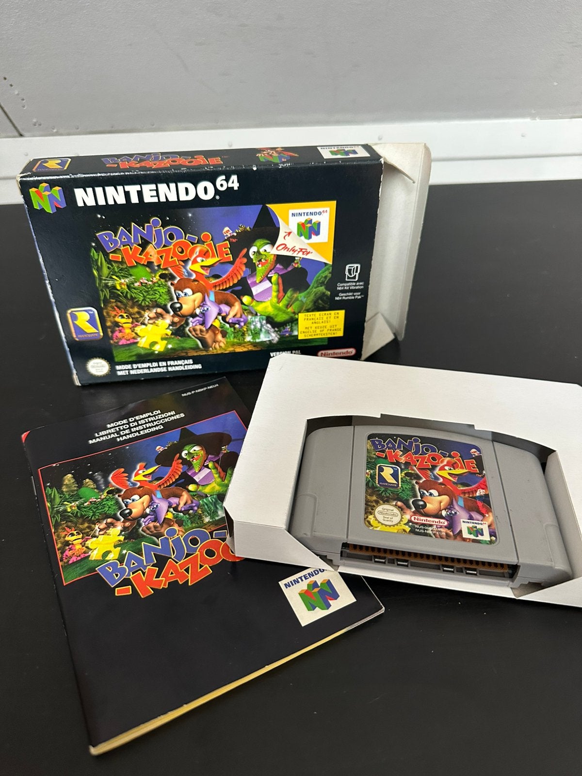 Banjo-Kazooie – Nintendo 64 N64 – Compleet Doos + Boekje, Spelcomputers en Games, 1 speler, Ophalen of Verzenden, Gebruikt, Vanaf 7 jaar