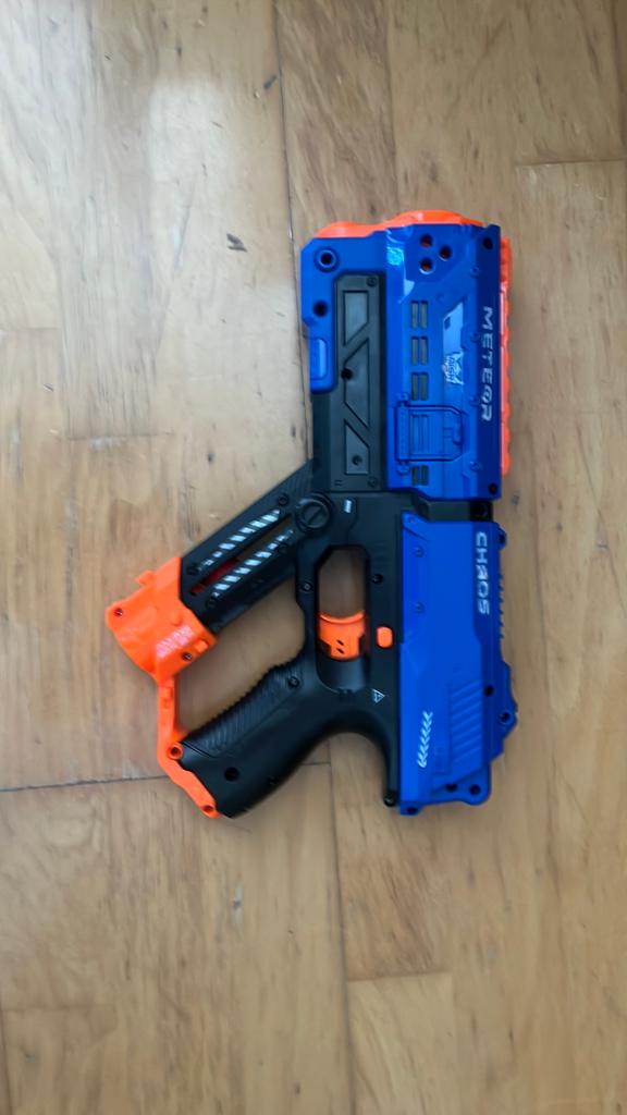 X-shot chaos meteor balletjes pistool 1 kogel, Ophalen of Verzenden, Zo goed als nieuw