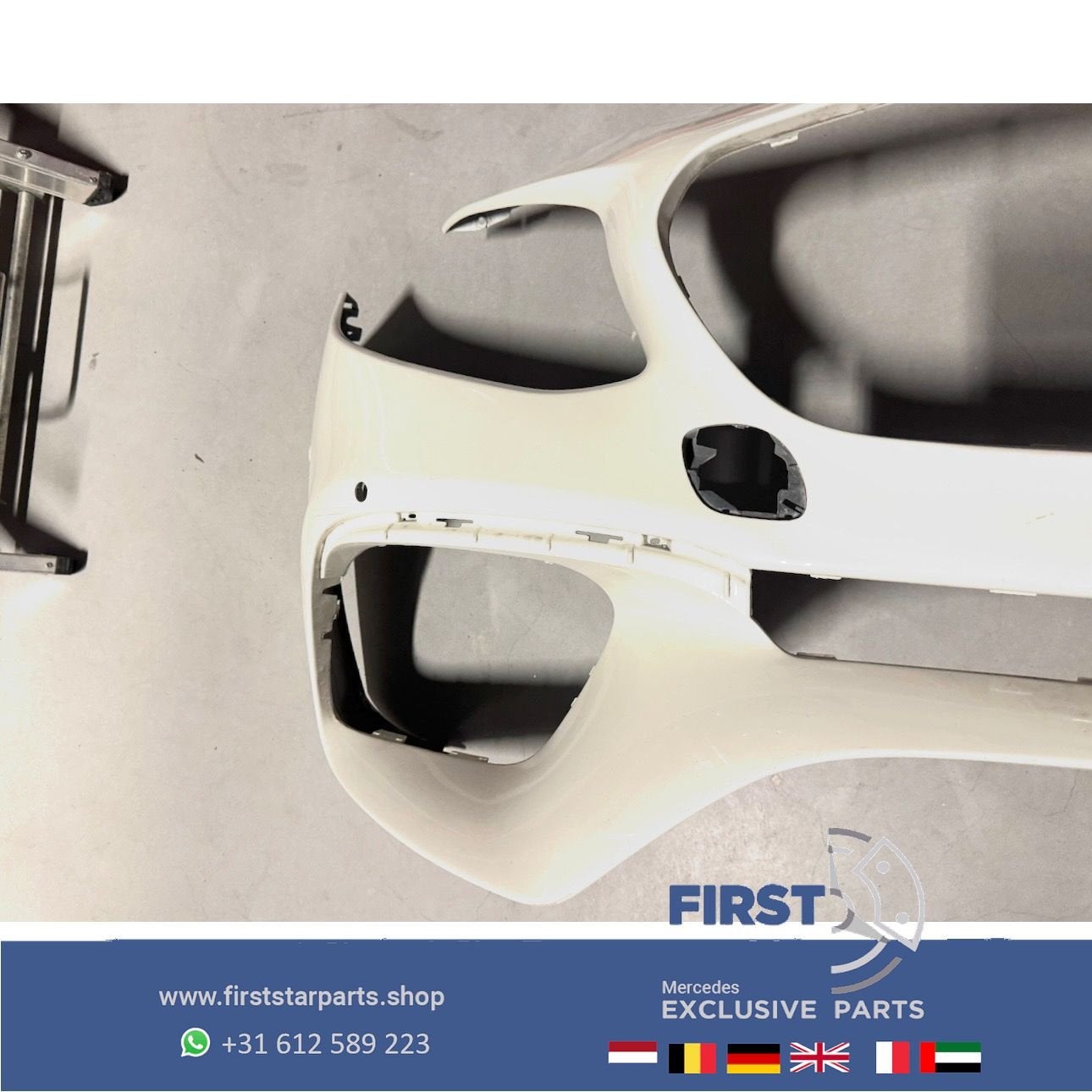W213 S213 E63 AMG VOORBUMPER Mercedes E Klasse 63 2016-2020, Gebruikt, -, Voor, Ophalen of Verzenden