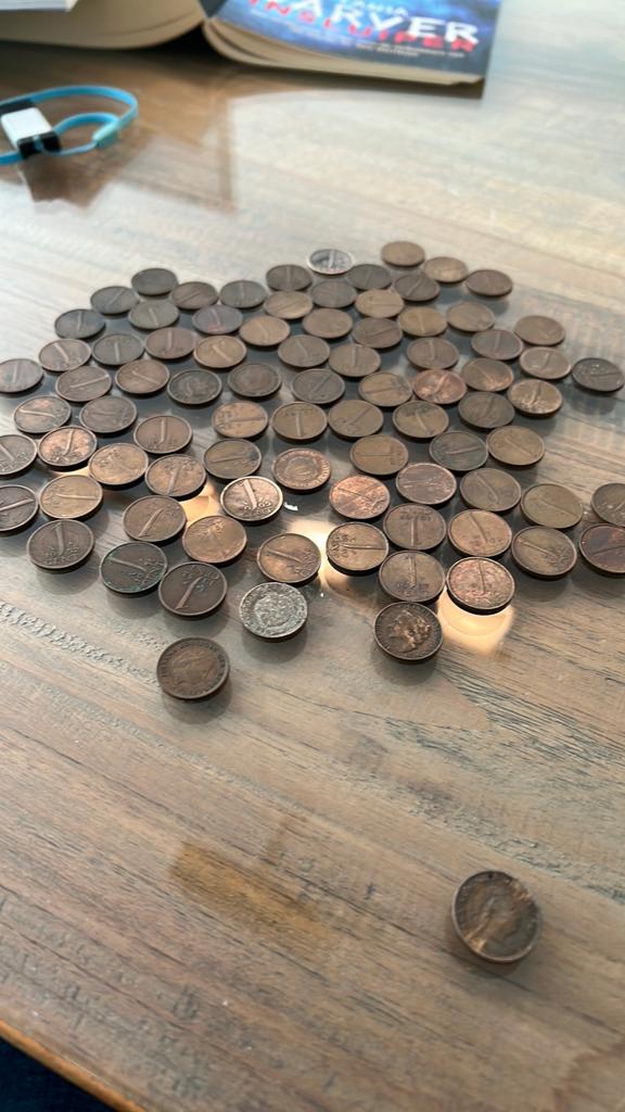Verzameling gulden centen, Ophalen, Nederland, Munten