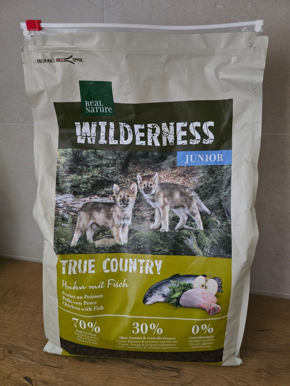 Real Nature Wilderness True Country Junior hondenvoer, Ophalen, Hond