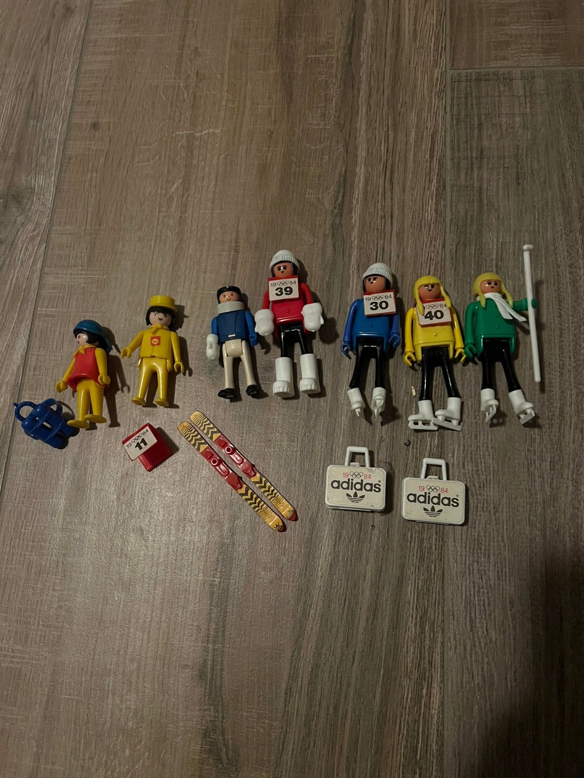 Playmobile ski en schaats set, Ophalen of Verzenden, Zo goed als nieuw, Losse onderdelen