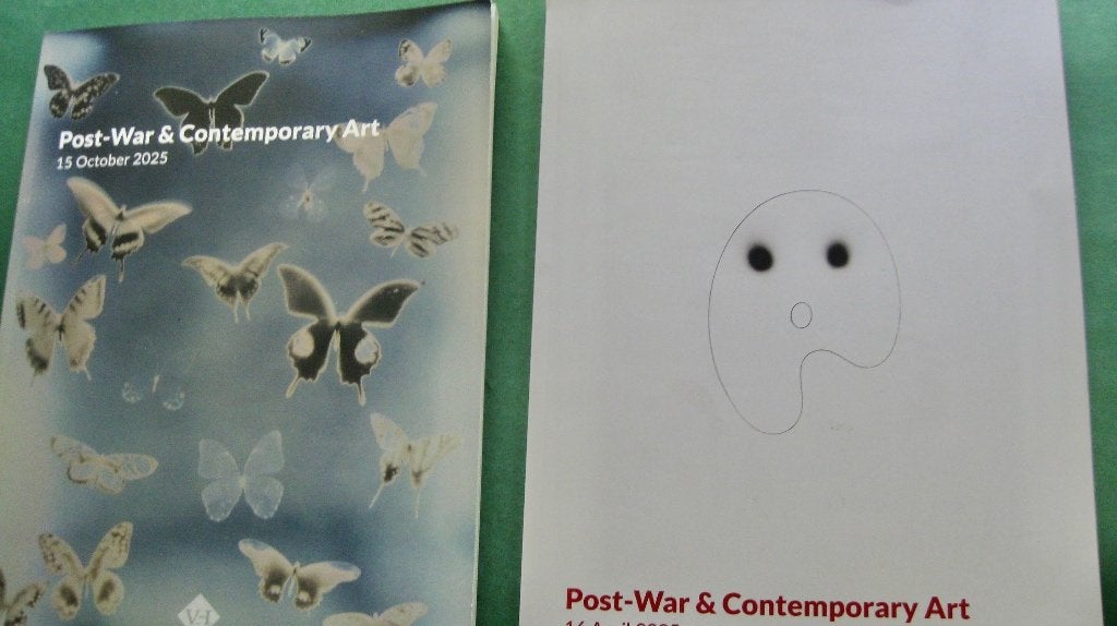 2 x Catalogie Venduehuis Post-War & Contemporary Art, Ophalen of Verzenden, Zo goed als nieuw, Overige onderwerpen