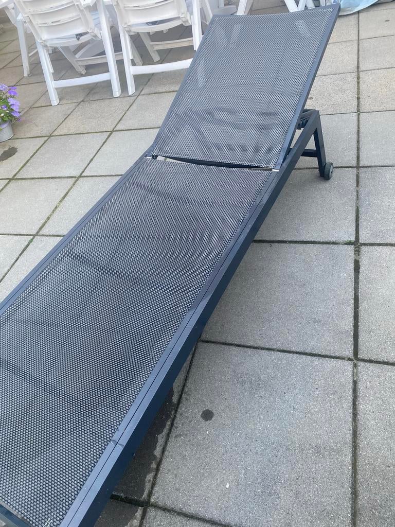 Bellagio Ligbed - Anzio Zo goed als nieuw,, Ophalen, Zo goed als nieuw, Aluminium, Verstelbaar