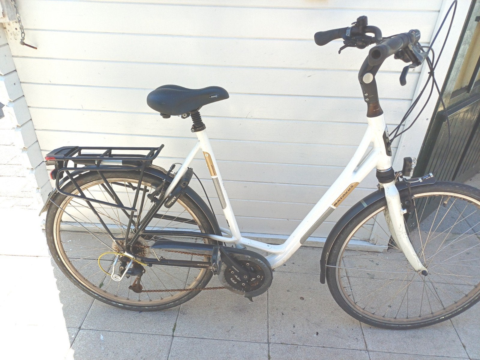 Mooie Batavus Ventoux izgst met Axa-slot en versnellingen, Gebruikt, Versnellingen, Batavus, 56 cm of meer
