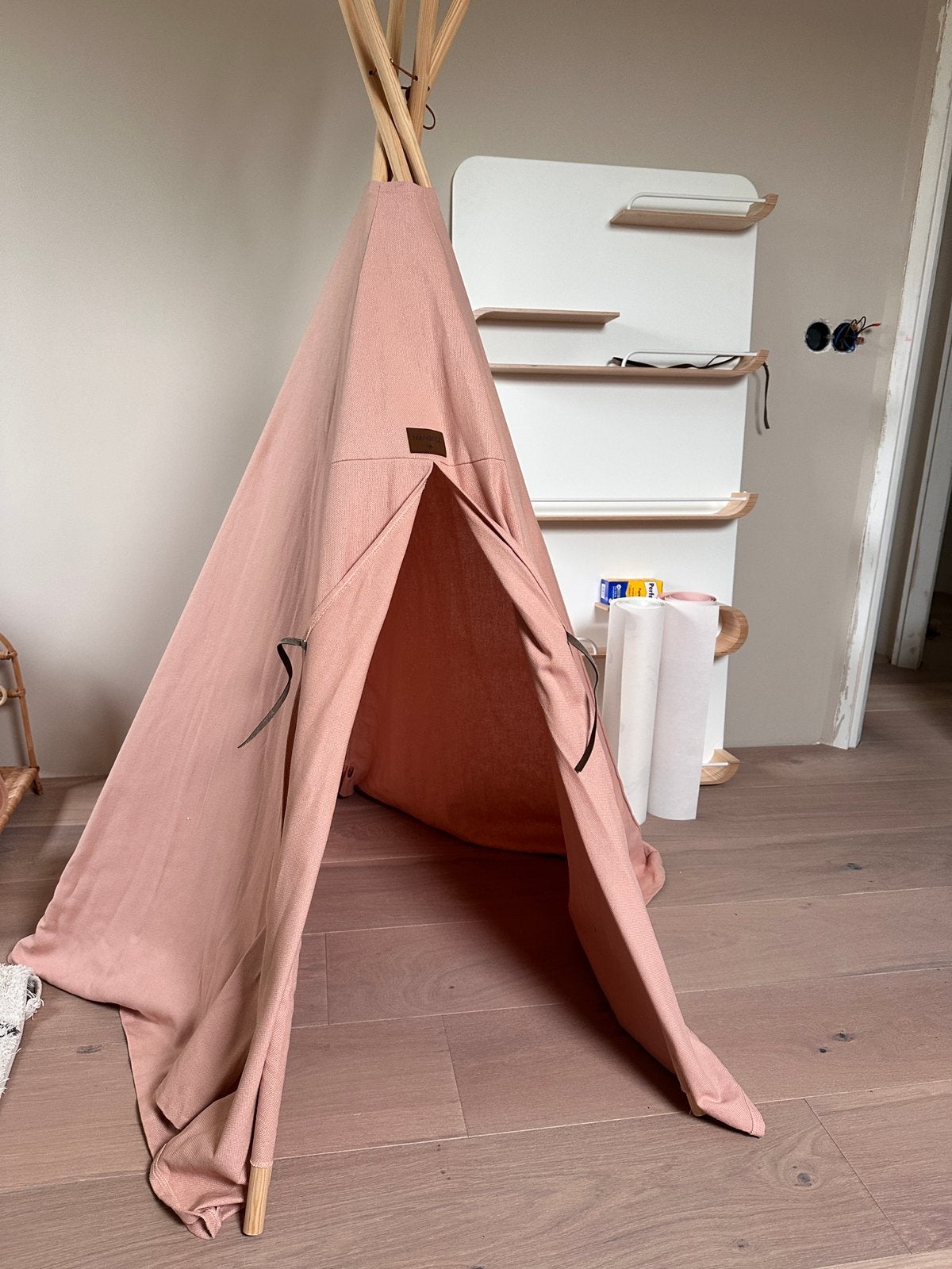 Tipi Tent Nobodinoz Oud Roze, Ophalen, Zo goed als nieuw