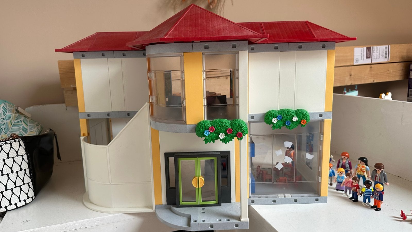 Playmobil School 5923 - Set met figuren en inrichting, Kinderen en Baby's, Speelgoed | Playmobil, Ophalen, Gebruikt, Gebouw, Complete set
