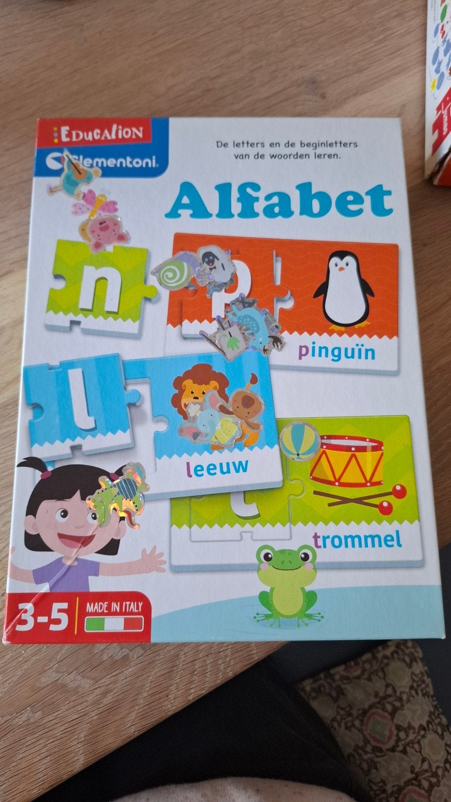 Clementoni Alfabet Puzzel 3-5 jaar - Leerzaam Speelgoed, Kinderen en Baby's, Ophalen of Verzenden, Gebruikt, Puzzelen