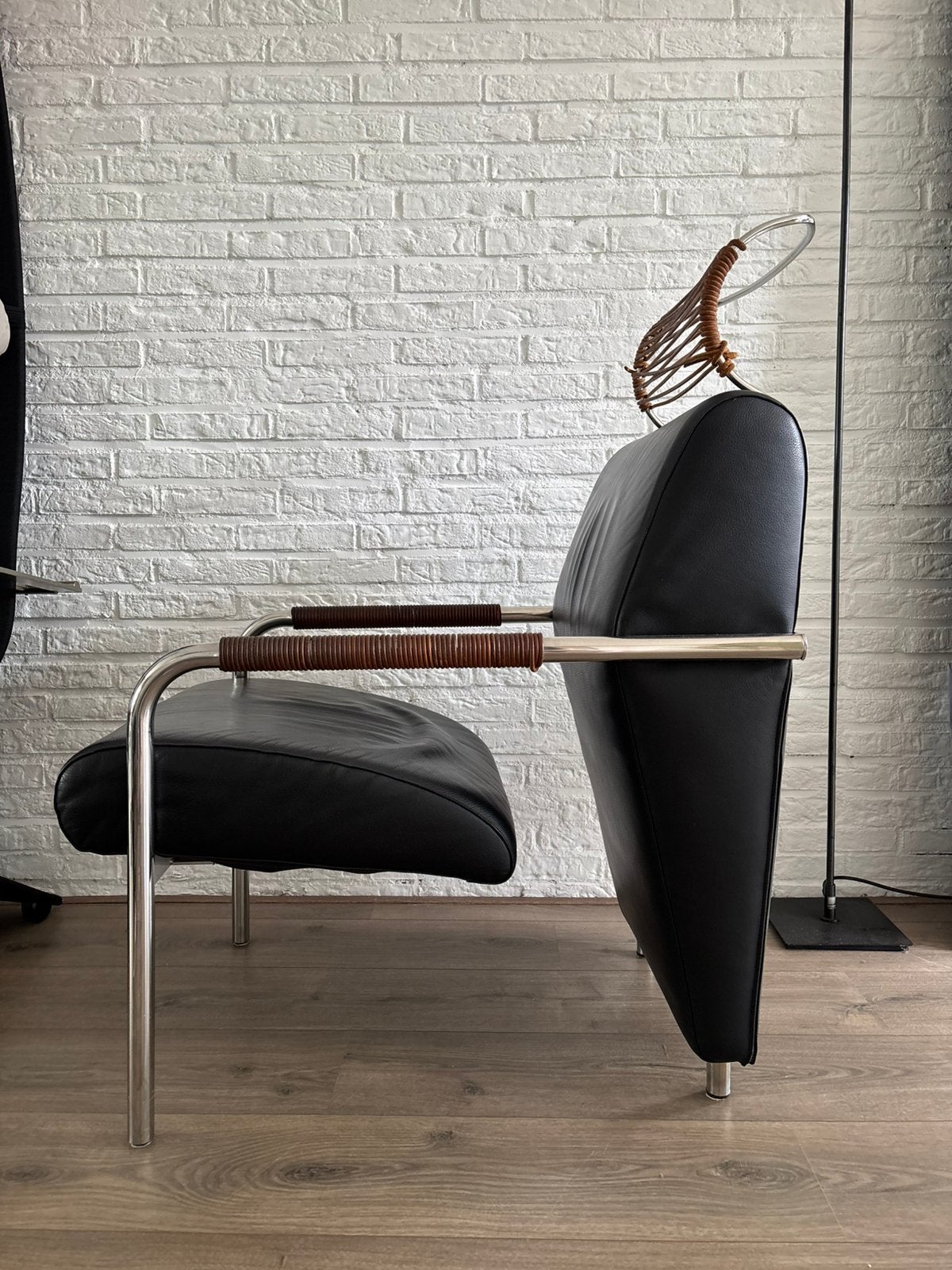 Unieke Zanotta 'Niccola' Lounge Chair – Andrea Branzi (1992), Huis en Inrichting, Ophalen, Zo goed als nieuw