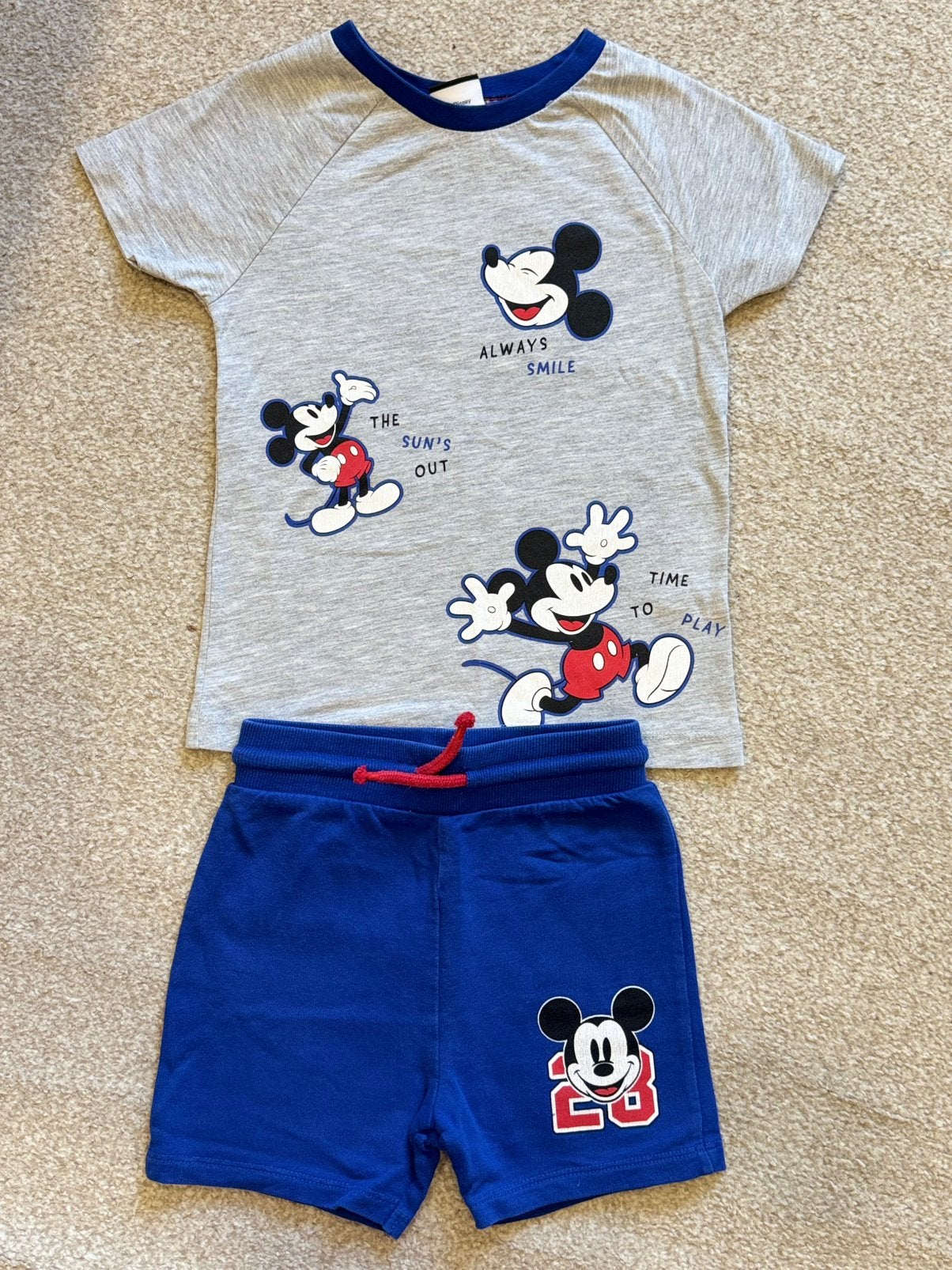 Stijlvolle Mickey Mouse set 2-3 jaar, Ophalen of Verzenden, Jongen of Meisje