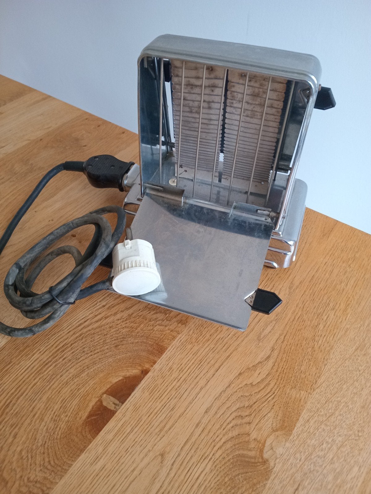 Vintage broodrooster - Chroom - Jaren '60, Witgoed en Apparatuur, Broodroosters, Ophalen, Gebruikt