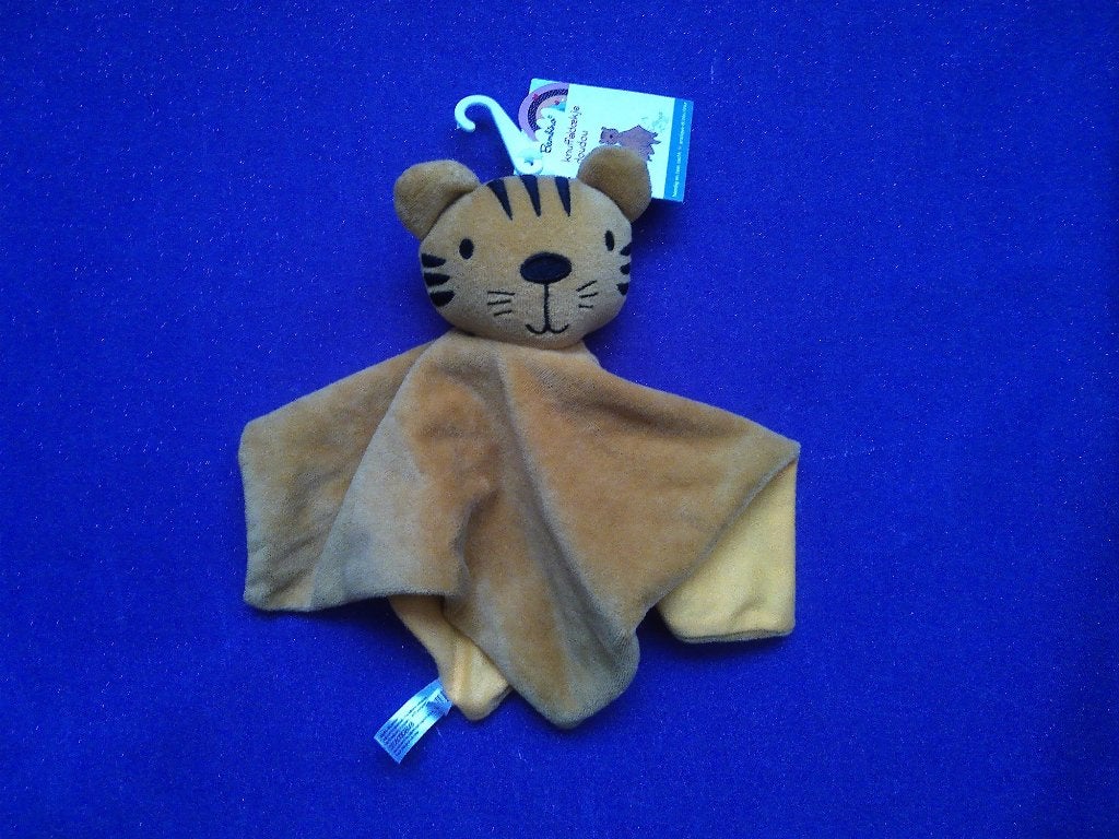 KRUIDVAT Knuffeldoekje TIJGER. OKERGEEL **Nieuw met Kaartje*, Overige merken, Nieuw, Ophalen of Verzenden, Met label