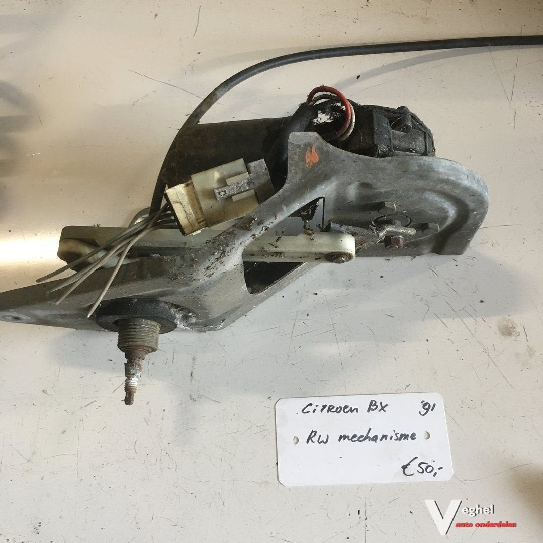 Citroen BX 1991 Ruitenwissermechanisme, Gebruikt, -, -, Ophalen of Verzenden