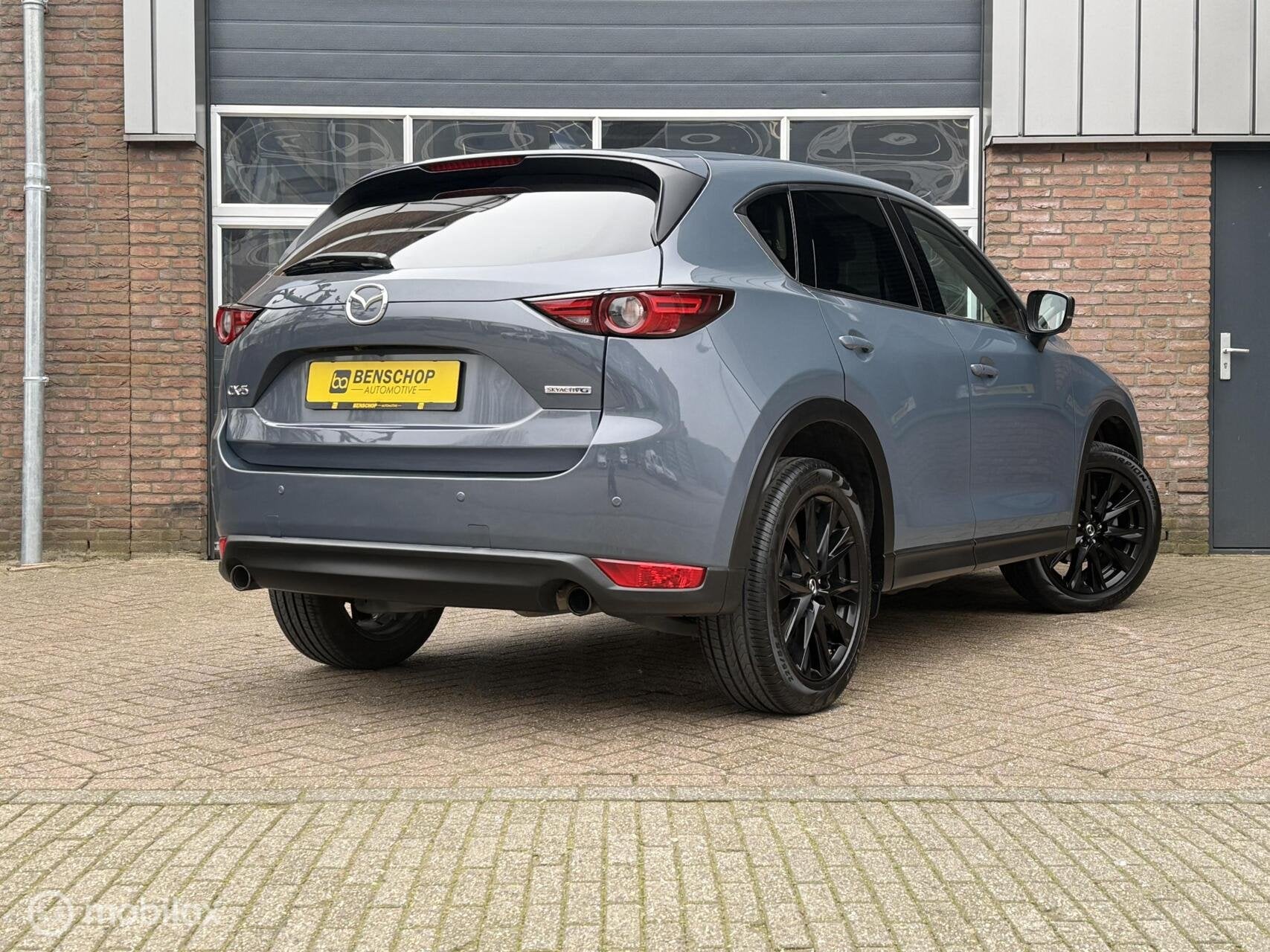 Mazda CX-5 2.0 SkyActiv-G 165 Sportive Navi Carplay 360 Came, Auto's, 1998 cc, Zwart, 4 cilinders, Automatische klimaatregeling