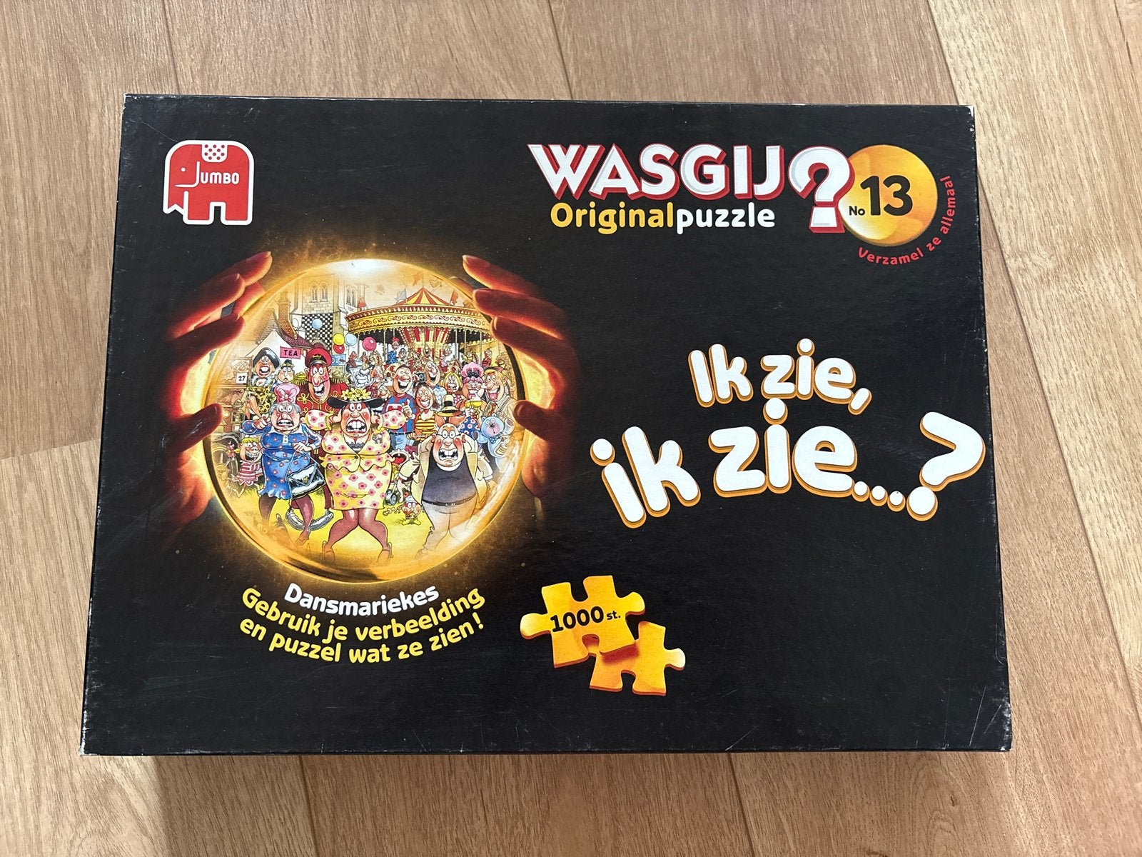 Wasgij Original Puzzel No. 13 - Dansmariekes, Ophalen, 500 t/m 1500 stukjes, Gebruikt, Legpuzzel