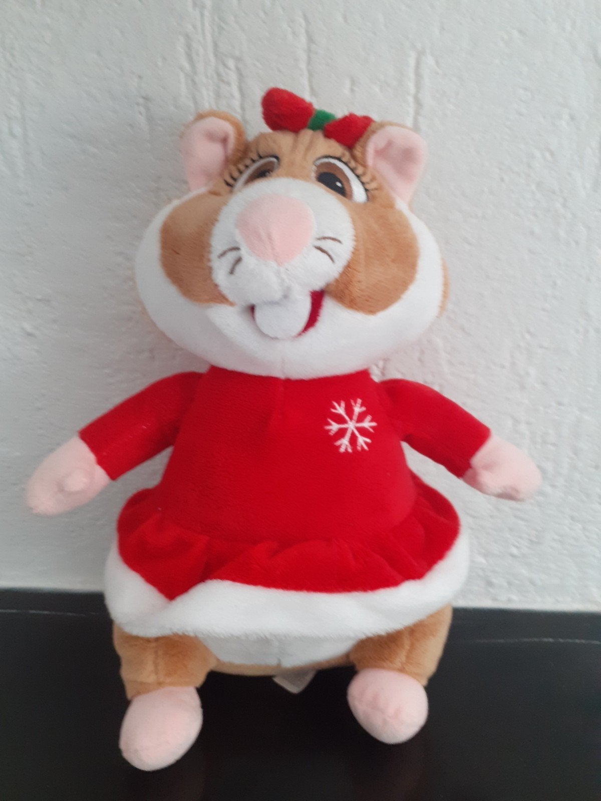 Albert Heijn hamster kerst, Verzamelen, Poppen, Zo goed als nieuw, Pop, Ophalen of Verzenden