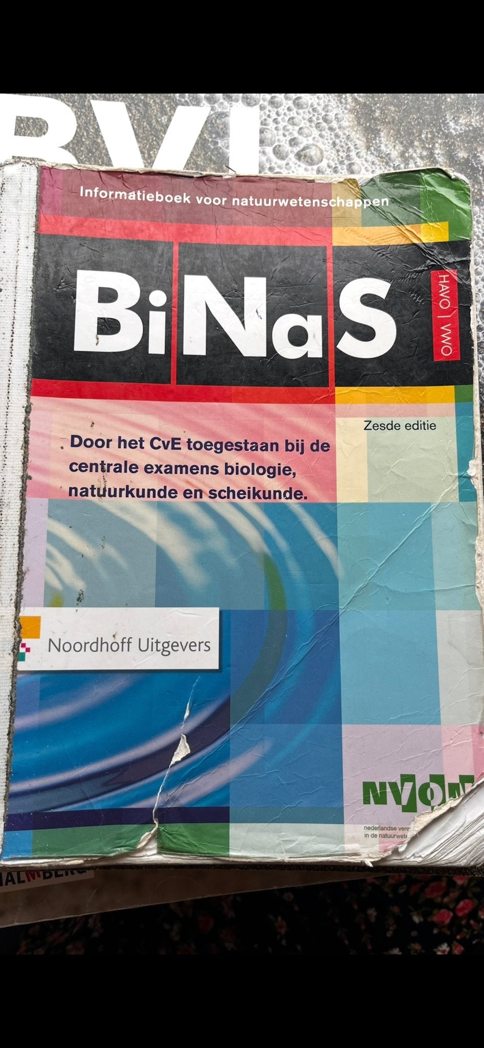 BiNaS Informatieboek Natuurwetenschappen 6e editie HAVO/VWO, Boeken, Schoolboeken, Ophalen of Verzenden, Gelezen, HAVO, Biologie