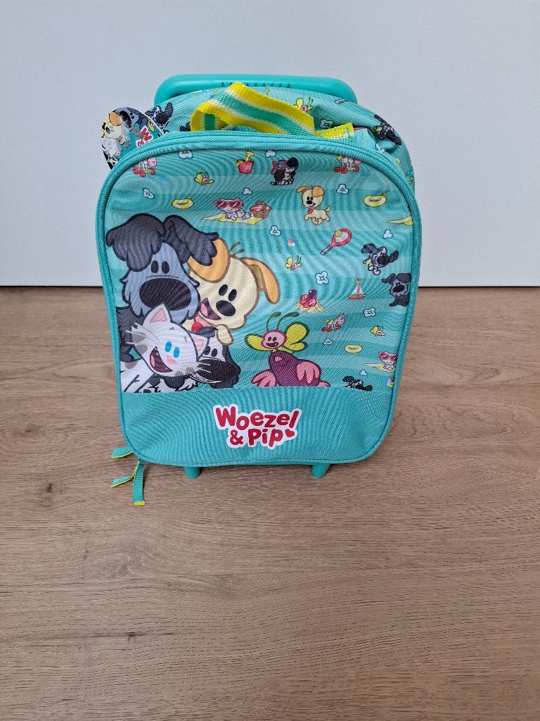 Woezel en Pip trolley en rugzak, Ophalen, Zo goed als nieuw
